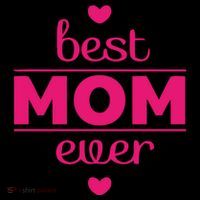 Best Mom Ever Heart Gift Backpack thumb 2