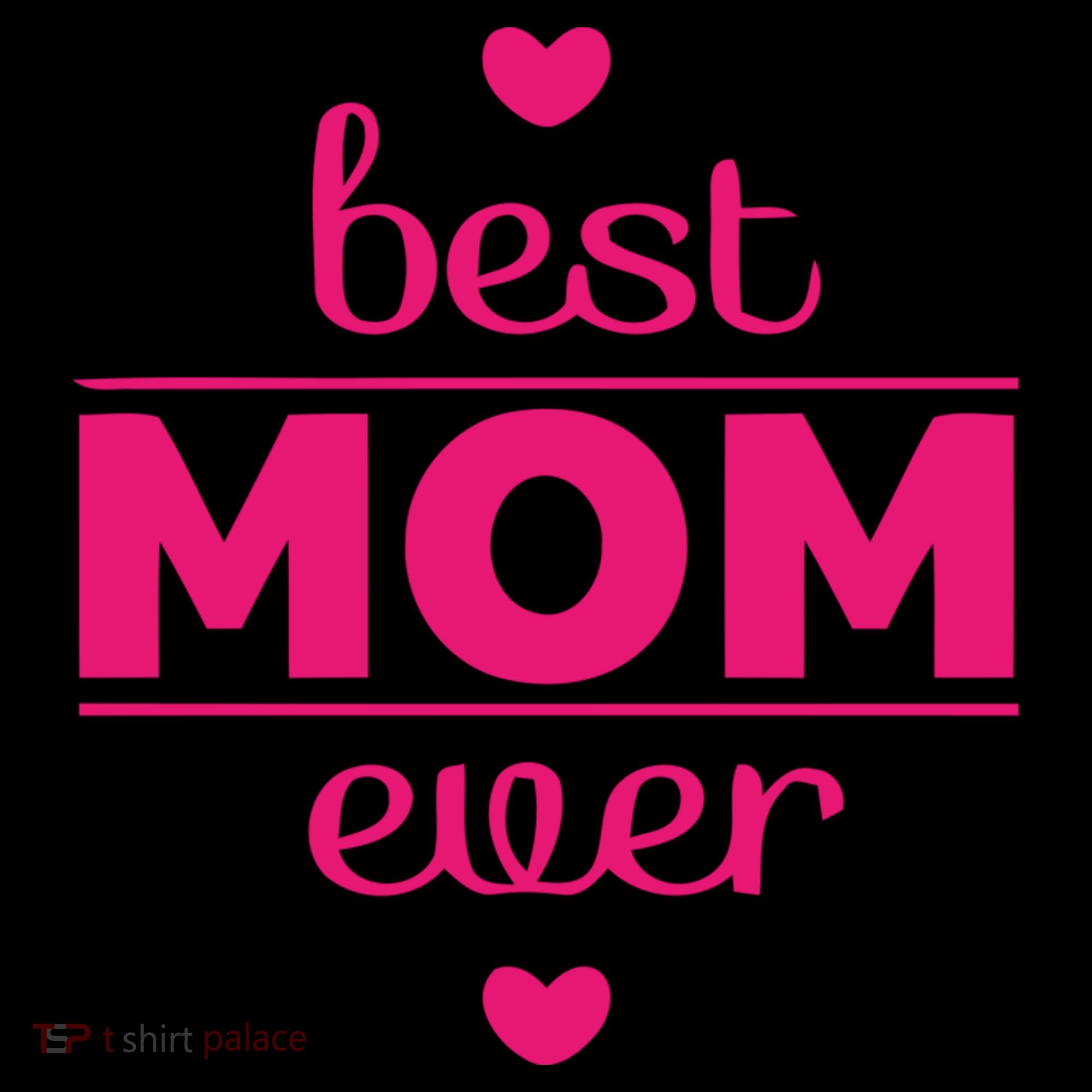Best Mom Ever Heart Gift Coaster