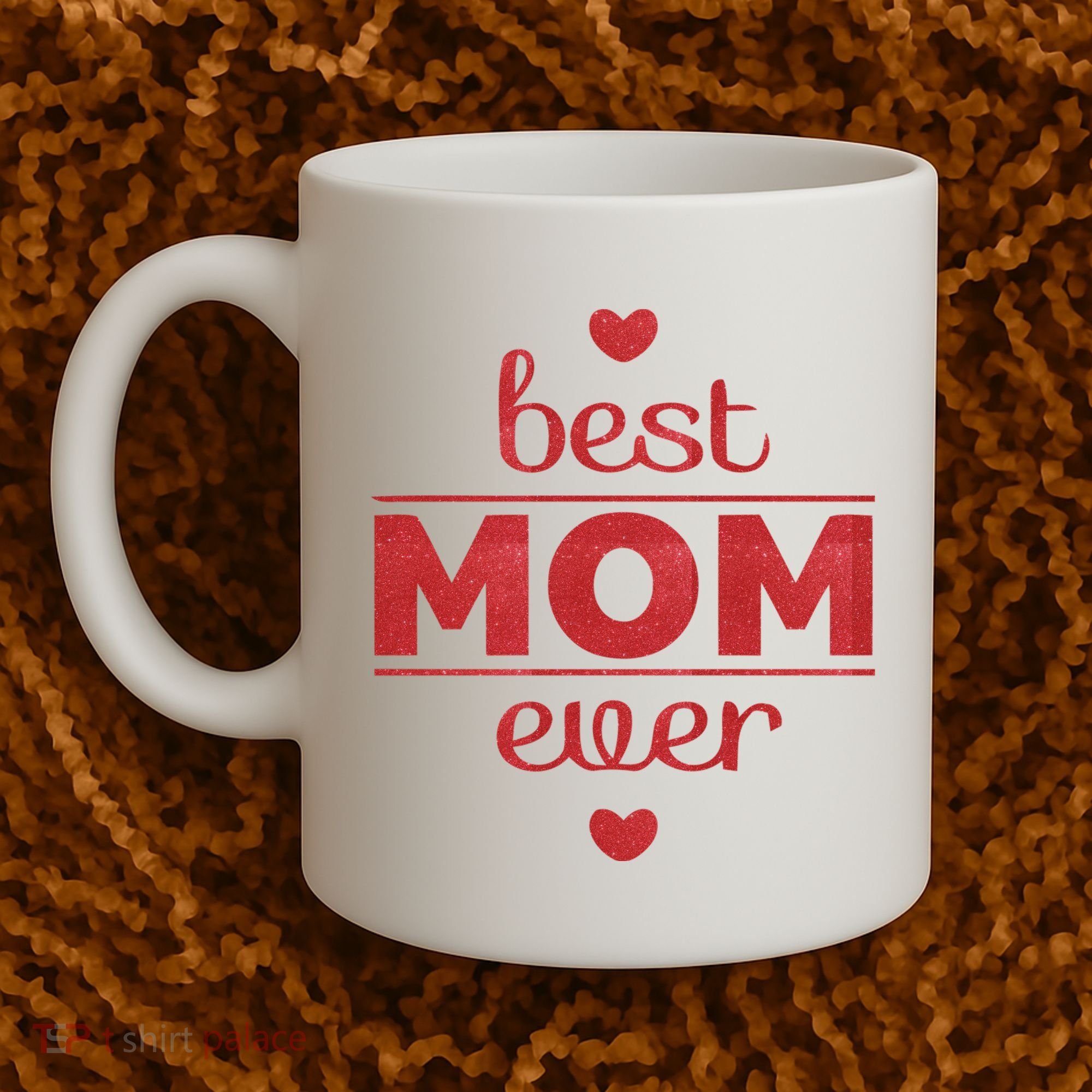 Best Mom Ever Heart Gift Coffee Mug