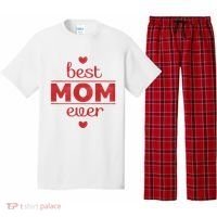 Best Mom Ever Heart Gift Pajama Set thumb 0