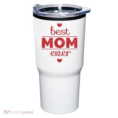 Best Mom Ever Heart Gift Tumbler