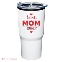 Best Mom Ever Heart Gift Tumbler thumb 0