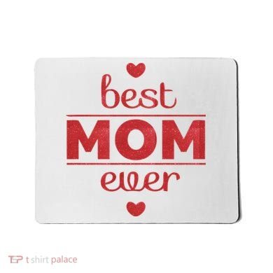 Best Mom Ever Heart Gift Mousepad