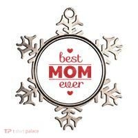 Best Mom Ever Heart Gift Ornament thumb 0