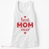 Best Mom Ever Heart Gift Women's Tank Top thumb 0