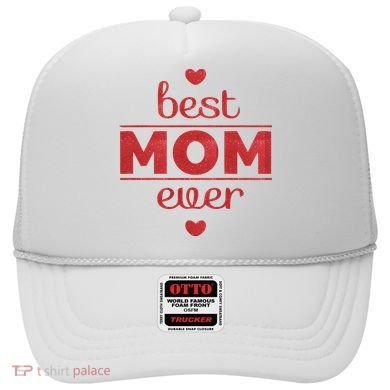 Best Mom Ever Heart Gift Hat