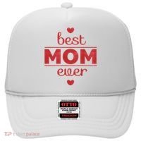 Best Mom Ever Heart Gift Hat thumb 0