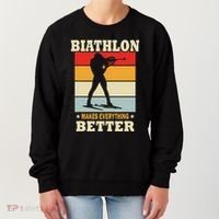 Biathlon Makes Everything Better Biathlon Women's Sweatshirt thumb 0