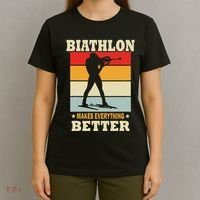 Biathlon Makes Everything Better Biathlon T-Shirt thumb 4
