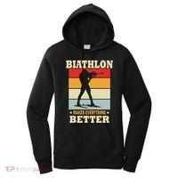 Biathlon Makes Everything Better Biathlon Women's Hoodie thumb 0