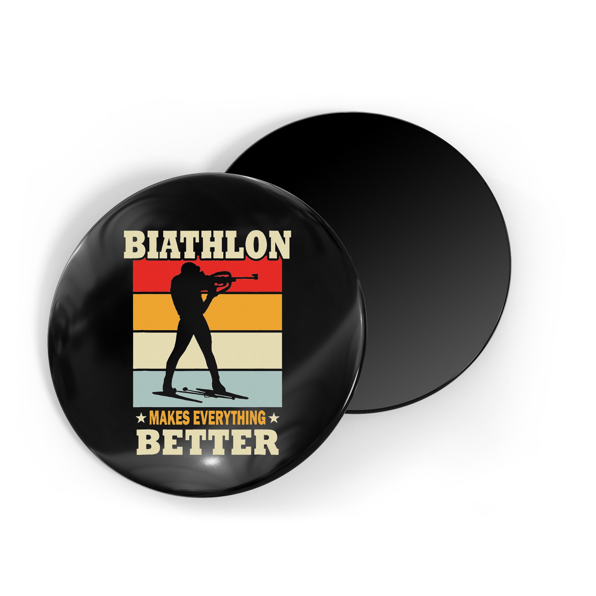 Biathlon Makes Everything Better Biathlon Magnet
