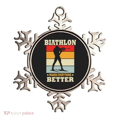 Biathlon Makes Everything Better Biathlon Ornament