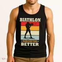 Biathlon Makes Everything Better Biathlon Tank Top thumb 3