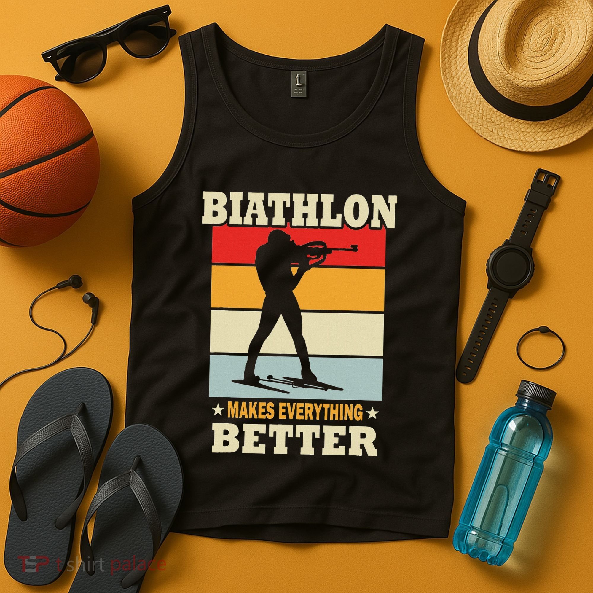 Biathlon Makes Everything Better Biathlon Tank Top