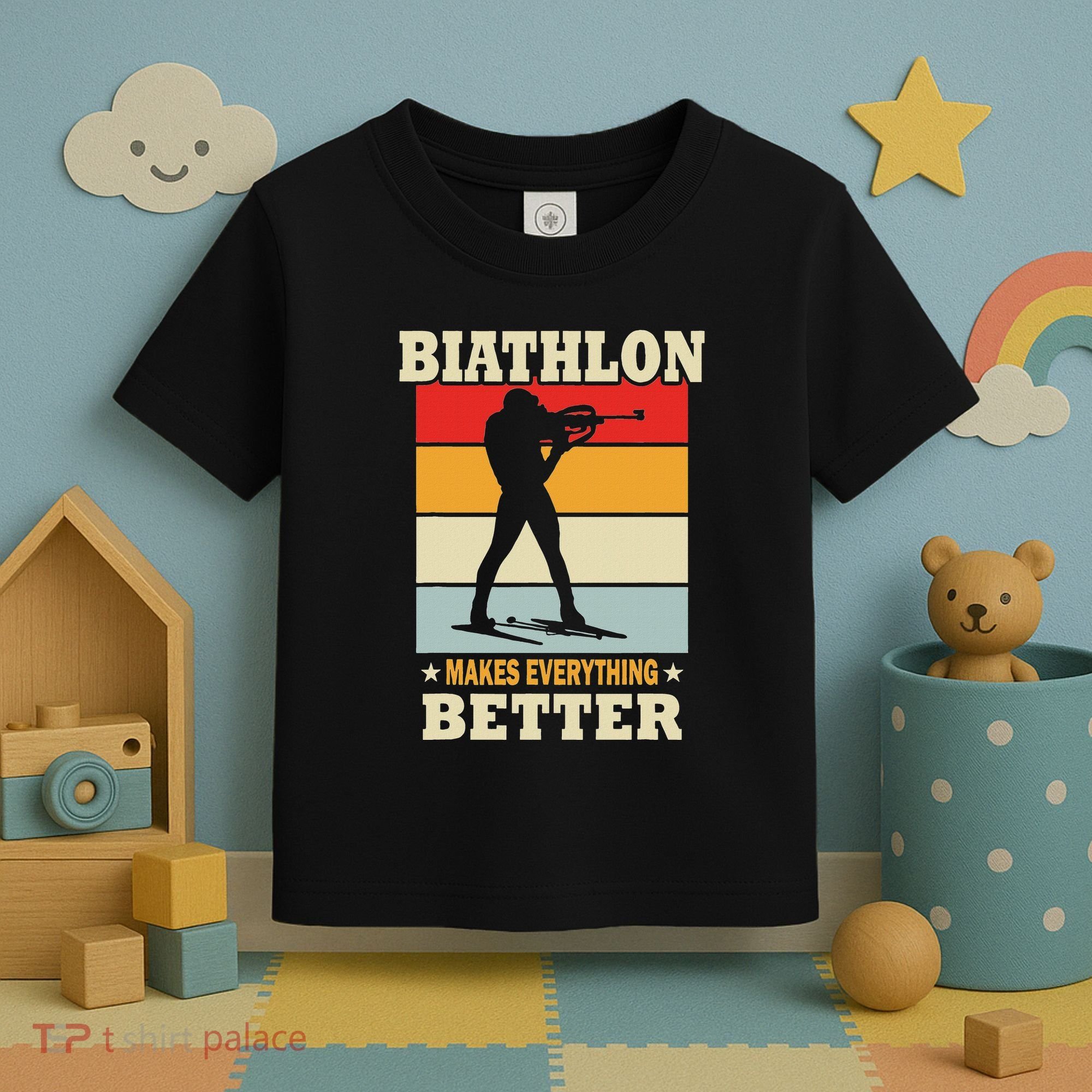 Biathlon Makes Everything Better Biathlon Toddler T-Shirt