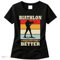 Biathlon Makes Everything Better Biathlon Women's T-Shirt thumb 0