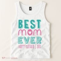 Best Mom Ever Happy Mother's Day Gift Tank Top thumb 2