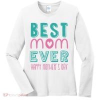 Best Mom Ever Happy Mother's Day Gift Women's Long Sleeve Shirt thumb 0