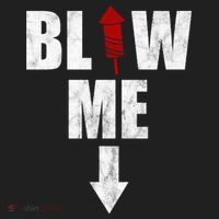 Blow Me Fireworks Firecracker Funny July 4th Women's Sweatshirt thumb 2