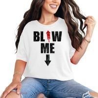 Blow Me Fireworks Firecracker Funny July 4th Comfort Colors T-Shirt thumb 0