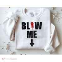 Blow Me Fireworks Firecracker Funny July 4th Sweatshirt thumb 2
