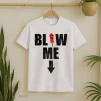 Blow Me Fireworks Firecracker Funny July 4th T-Shirt thumb 2