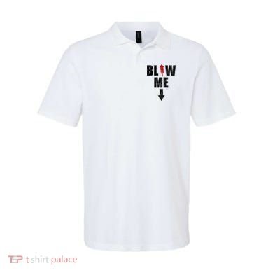 Blow Me Fireworks Firecracker Funny July 4th Polo