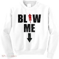 Blow Me Fireworks Firecracker Funny July 4th Kids Sweatshirt thumb 0