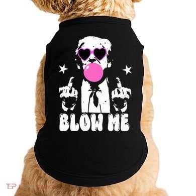 Blow Me Funny Trump Doggie Tank