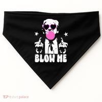 Blow Me Funny Trump USA-Made Doggie Bandana thumb 0