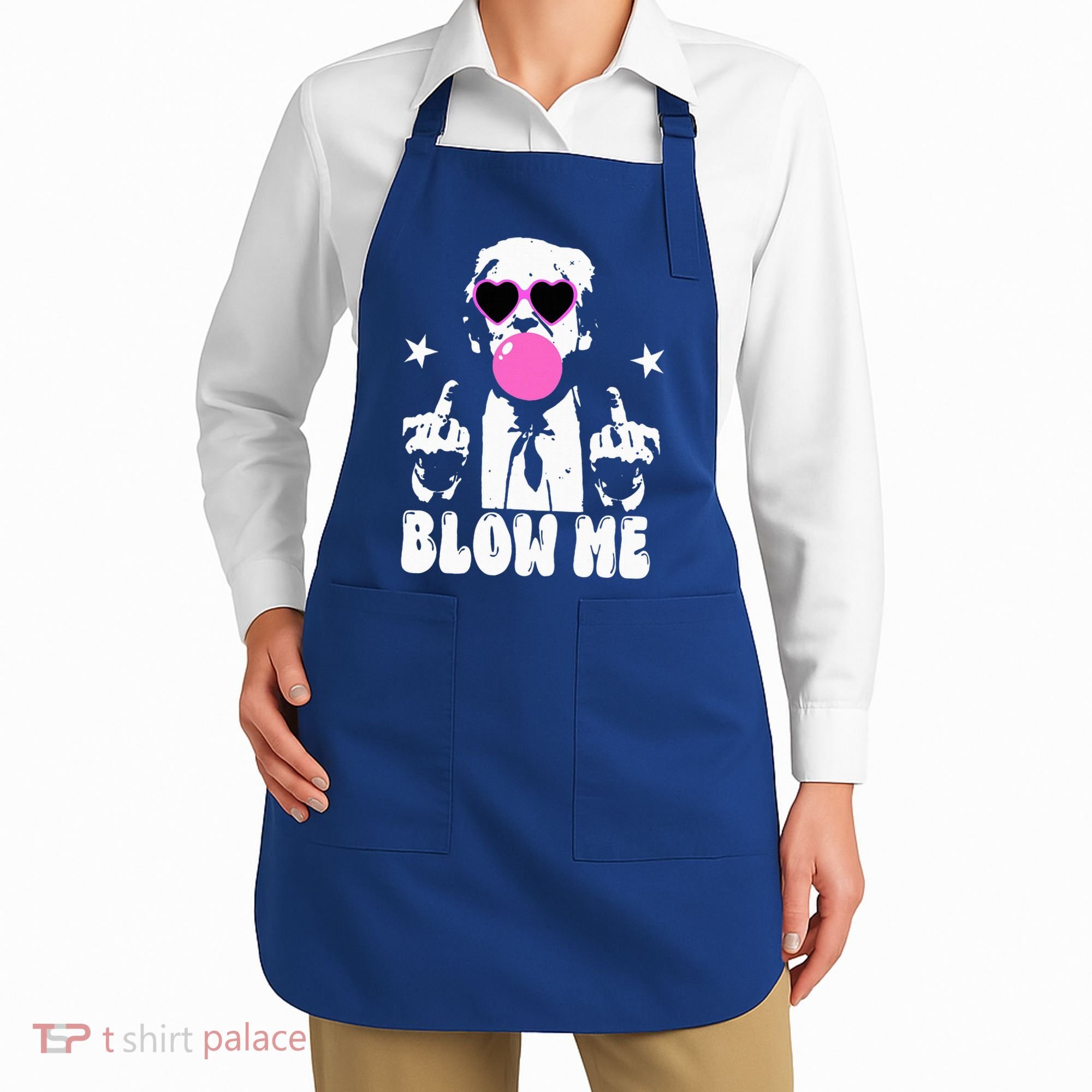 Blow Me Funny Trump Apron