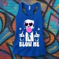 Blow Me Funny Trump Women's Tank Top thumb 3