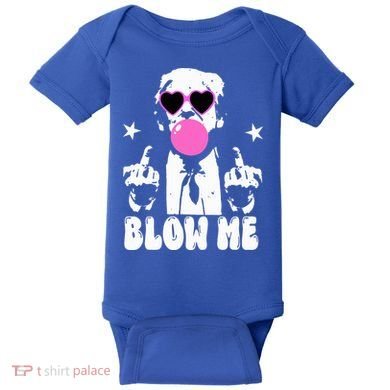 Blow Me Funny Trump Baby Bodysuit