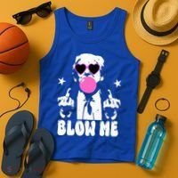 Blow Me Funny Trump Tank Top thumb 4