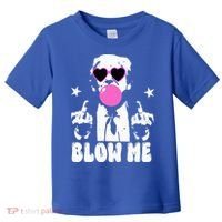 Blow Me Funny Trump Toddler T-Shirt thumb 0
