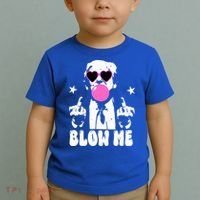 Blow Me Funny Trump Toddler T-Shirt thumb 2
