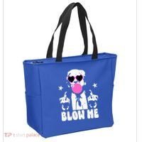 Blow Me Funny Trump Tote Bag thumb 2