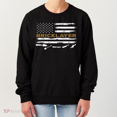 Brick Mason Funny Quote Bricklayer Masonry Construction US Women's Sweatshirt
