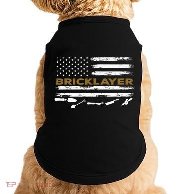 Brick Mason Funny Quote Bricklayer Masonry Construction US Doggie Tank