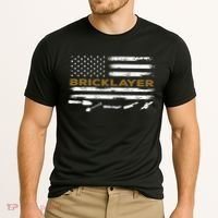 Brick Mason Funny Quote Bricklayer Masonry Construction US Cooling Performance Crew T-Shirt thumb 2
