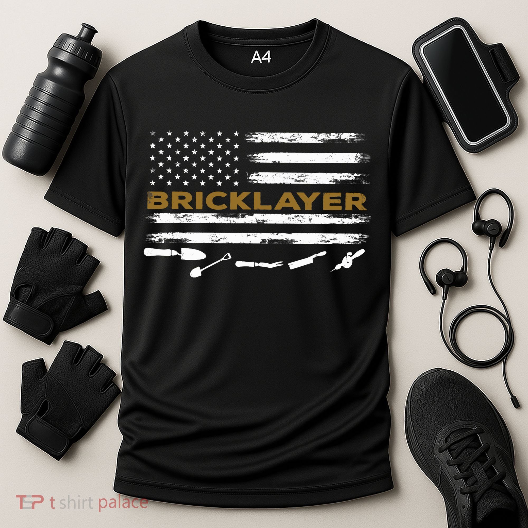 Brick Mason Funny Quote Bricklayer Masonry Construction US Cooling Performance Crew T-Shirt