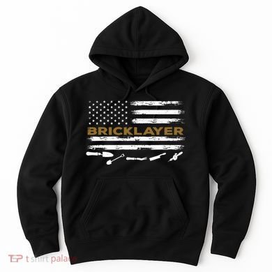 Brick Mason Funny Quote Bricklayer Masonry Construction US Hoodie