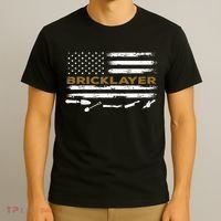 Brick Mason Funny Quote Bricklayer Masonry Construction US T-Shirt thumb 3