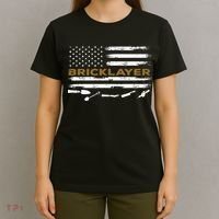 Brick Mason Funny Quote Bricklayer Masonry Construction US T-Shirt thumb 4