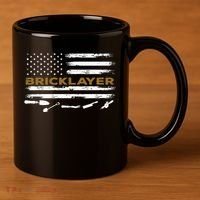 Brick Mason Funny Quote Bricklayer Masonry Construction US 11oz C Handle Ceramic Mug thumb 3