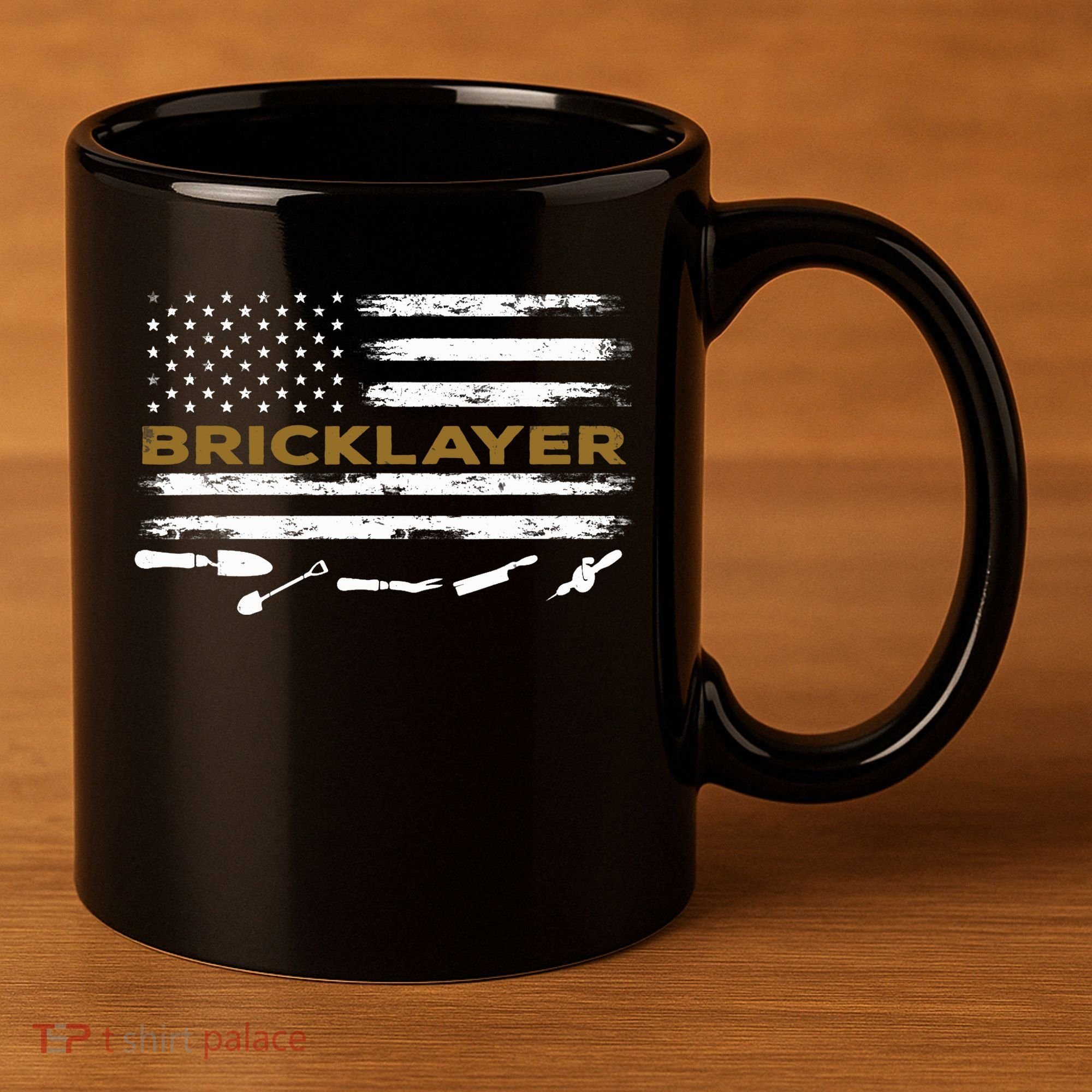 Brick Mason Funny Quote Bricklayer Masonry Construction US 11oz C Handle Ceramic Mug