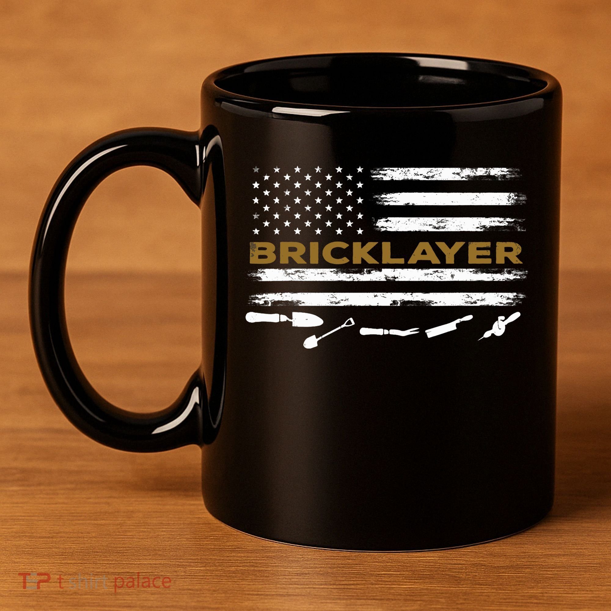 Brick Mason Funny Quote Bricklayer Masonry Construction US 11oz C Handle Ceramic Mug