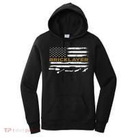 Brick Mason Funny Quote Bricklayer Masonry Construction US Women's Hoodie thumb 0