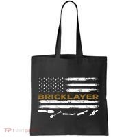 Brick Mason Funny Quote Bricklayer Masonry Construction US Tote Bag thumb 0