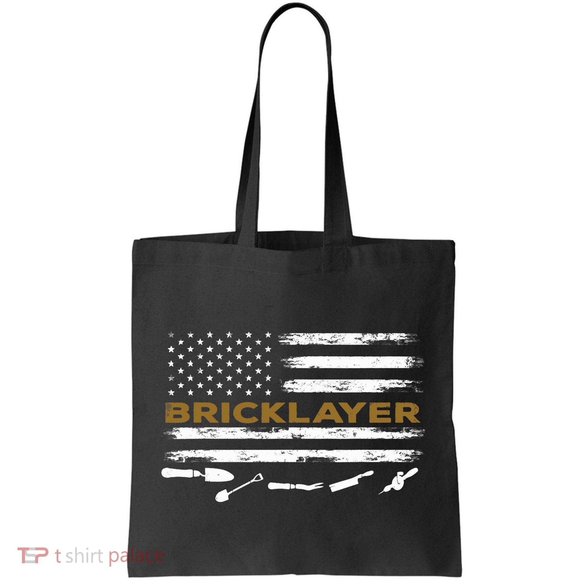 Brick Mason Funny Quote Bricklayer Masonry Construction US Tote Bag